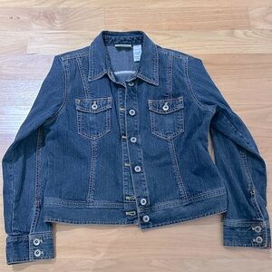 Liz Claiborne Petite M Jean Jacket